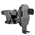 Uchwyt na telefon do samochodu Hoco H19 do szyby / deski - czarny