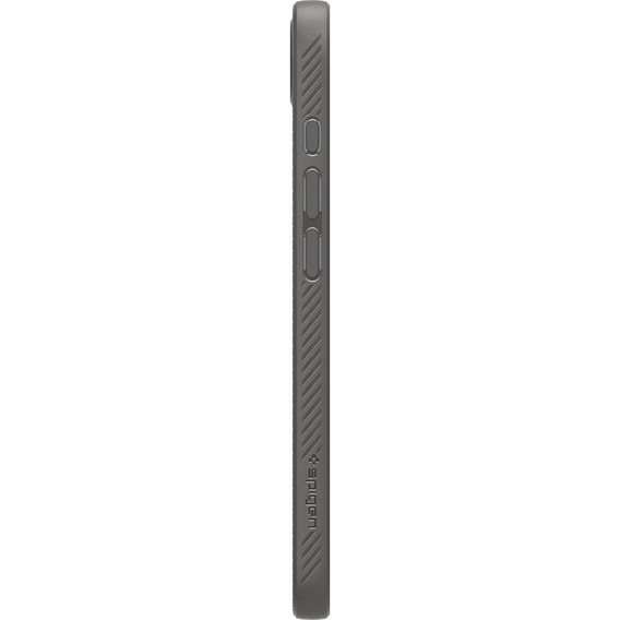 Etui Spigen Liquid Air do iPhone 16E – Marble Grey + Szkło Hartowane 9H