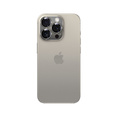 2x Szkło + szybka na aparat złota do iPhone 15 Pro Max, ERBORD Hartowane 9H