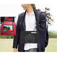 Etui do Samsung Galaxy Tab S9 FE / S9 / S8  / S7 T870/T875 / S10 FE, pancerne obrotowe 360, czarne