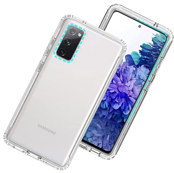 Etui do Samsung Galaxy S20 FE, Suritch Full Body, przezroczyste