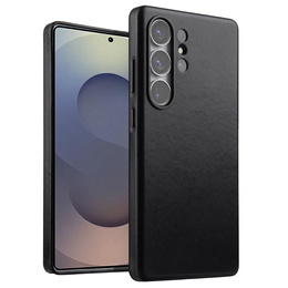 Etui do Samsung Galaxy S25 Ultra Melkco MagSafe ze skóry naturalnej – czarne