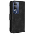 Etui z klapką do Vivo Y19s, Card Slot, czarne