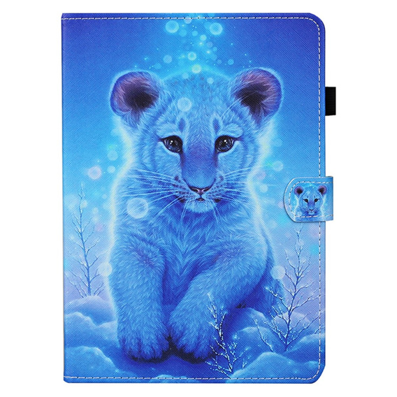 Etui do Samsung Galaxy Tab A9 X110 / X115, tiger