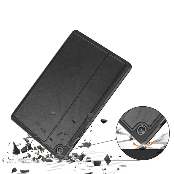 Etui do Samsung Galaxy Tab S10 Lite / S10 FE / S9 FE, Business Card and Pen Slot, czarne