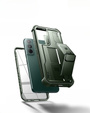 Etui pancerne do Samsung Galaxy S22, Dexnor Full Body, zielone