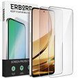 2x Szkło Hartowane do Nubia Focus Pro 5G, ERBORD 9H Hard Glass, szybka
