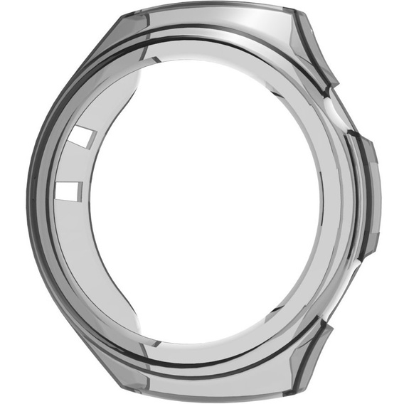 Etui do Huawei Watch 4 Pro, Przezroczyste / Czarne