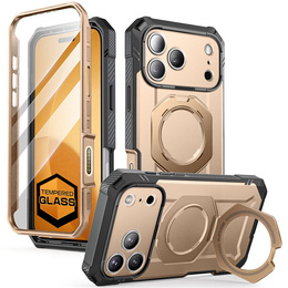 Etui Supcase do iPhone 17 Pro, Unicorn Beetle Grip Pro Mag, Desert Gold