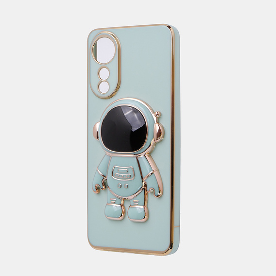 Etui do Oppo A78 4G, Astronaut, miętowe