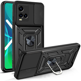 Etui pancerne do Vivo Y21/Y21s/Y33s, CamShield Slide, czarne