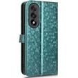 Etui z klapką do OnePlus Nord 5, Wallet Rhombus, zielone