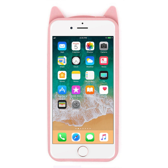 Etui 3D KOT do iPhone 6/6s, Pink