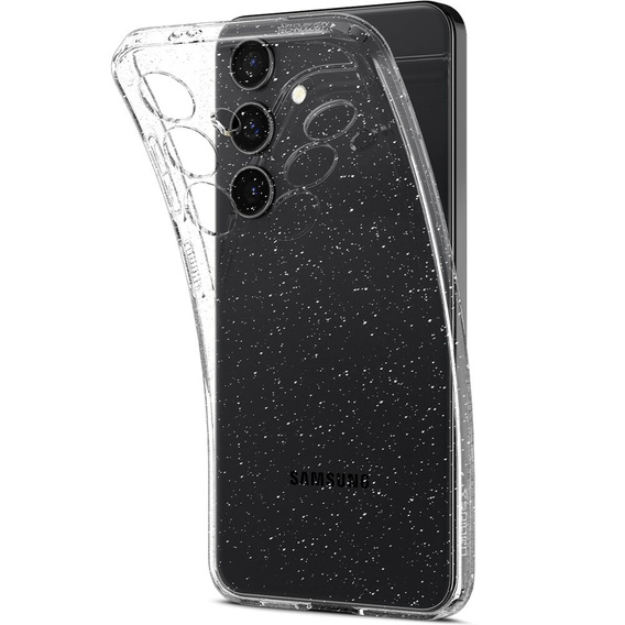 Etui Spigen do Galaxy S24, Liquid Crystal, przezroczyste brokat