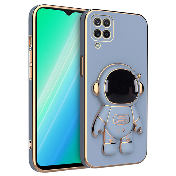 Etui do Samsung Galaxy A12 / M12 / A12 2021, Astronaut, niebieskie