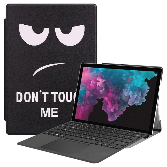 Etui do Microsoft Surface Pro 7/6/5/4, Stand Case, don't touch me