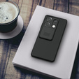 Etui do Xiaomi Redmi Note 13 5G, pancerne Nillkin, CamShield Pro, czarne + 2x Szkło hartowane 