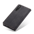 Etui CASEME do Samsung Galaxy A50/A50S/A30S, Leather Wallet Case, czarne