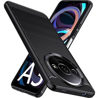 Etui do Xiaomi Redmi A3, Carbon, czarne