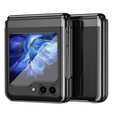 Etui do Samsung Galaxy Z Flip7 FE / Z Flip6, PC Case, przezroczyste / czarne