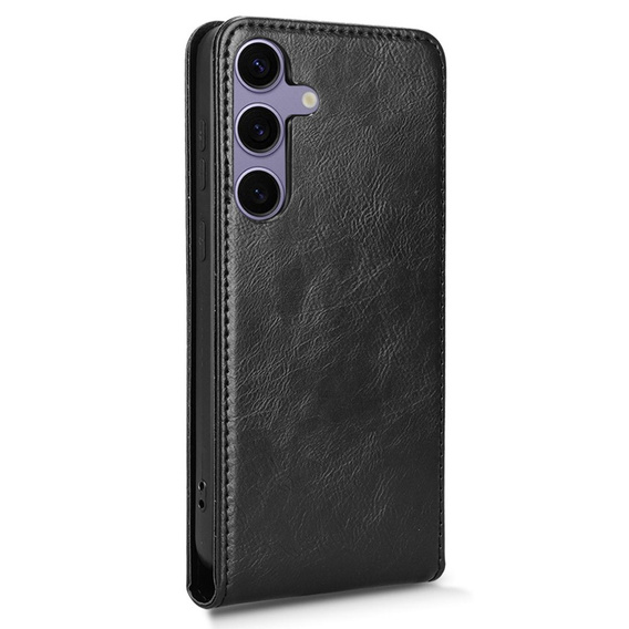Etui z klapką do Samsung Galaxy S25, Flip, czarne