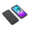 Czarne Etui Kickstand Case do Samsung Galaxy J6+ Plus