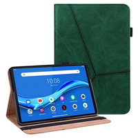 Etui do Lenovo Tab M10 Plus TB-X606F, Classic, z miejscem na rysik, zielone