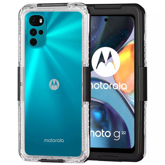 Etui Wodoodporne IP68 do Motorola Moto G22, czarne