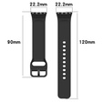 Pasek Silikonowy do Samsung Galaxy Fit 3, Szary