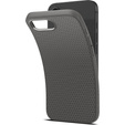 Etui Spigen Liquid Air do iPhone 16E – Marble Grey + Szkło Hartowane 9H