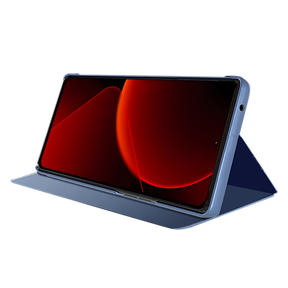 Etui do Xiaomi 13T / 13T Pro, Clear View, niebieskie