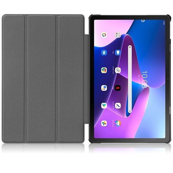 Etui do Lenovo Tab M10 Plus 10.6 Gen 3 TB-125F TB-128F, Smartcase, różowe rose gold