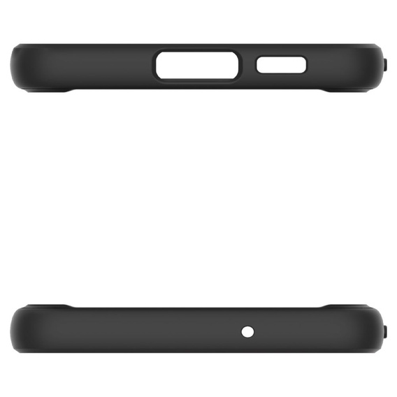 Etui Spigen do Samsung Galaxy S23, Ultra Hybrid, czarne przezroczyste