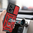 Etui pancerne do Realme GT 7 / 7T, CamShield Slide, czerwone