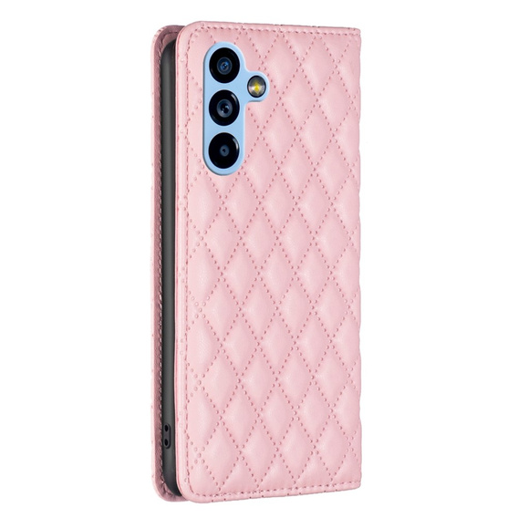 Etui z klapką do Samsung Galaxy A54 5G, Wallet, BINFEN COLOR, różowe