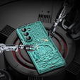 Etui do Samsung Galaxy Z Fold6 5G, Mechanical Legend, zielone