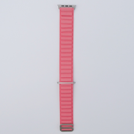 Pasek Nylonowy do Apple Watch 1/2/3/4/5/6/7/8/9/10/11/SE Ultra 1/2/3 42/44/45/46/49mm, Różowy