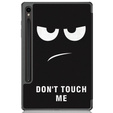 Zestaw Etui do Samsung Galaxy Tab S9 z miejscem na rysik, Don't Touch Me + Szkło