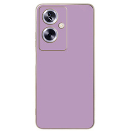 Etui do Oppo A79 5G, Glamour CamShield, fioletowe