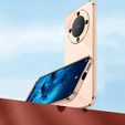 Etui do Honor Magic 6 Lite 5G, Glamour CamShield, różowe rose gold