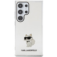 Etui Karl Lagerfeld do Samsung Galaxy S24 Ultra, IML Choupette - przezroczyste