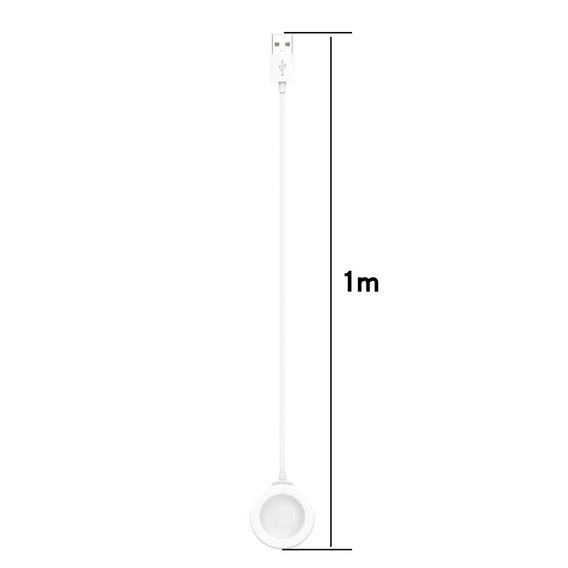 Ładowarka Indukcyjna do Huawei Watch GT3/GT4/GT5/Watch 3/4/5 PRO/GT/D, Biała