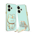 Etui do Xiaomi Redmi 13, Bunny, zielone