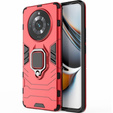 Etui do Realme 11 Pro / 11 Pro +, Kickstand Ring, czerwone