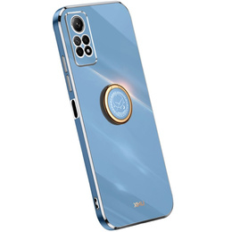 Etui do Xiaomi Redmi Note 12 Pro 4G, Electro Ring, niebieskie