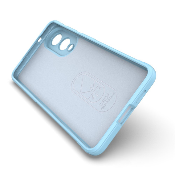 Etui do Samsung Galaxy S25 Edge, Gaming Shockproof, niebieskie