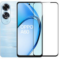 Szkło Hartowane 3D do Oppo A60, czarna ramka