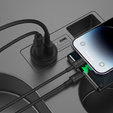Devia Smart Mini – ładowarka samochodowa PD + QC 3.0 (30 W)
