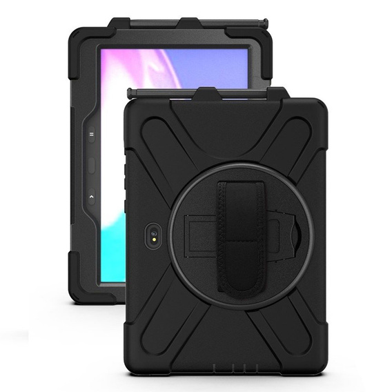 Etui do Samsung Galaxy Tab Active Pro T540/T545/T547 / Active4 Pro T630/T636, Pancerne Ochronne, Czarne