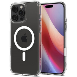 Etui z MagSafe Spigen do iPhone 16 Pro Max, Ultra Hybrid "T", Przezroczyste